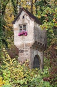 Unique cottage.